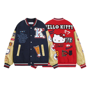 Hello Kitty Graffiti Varsity Jacket