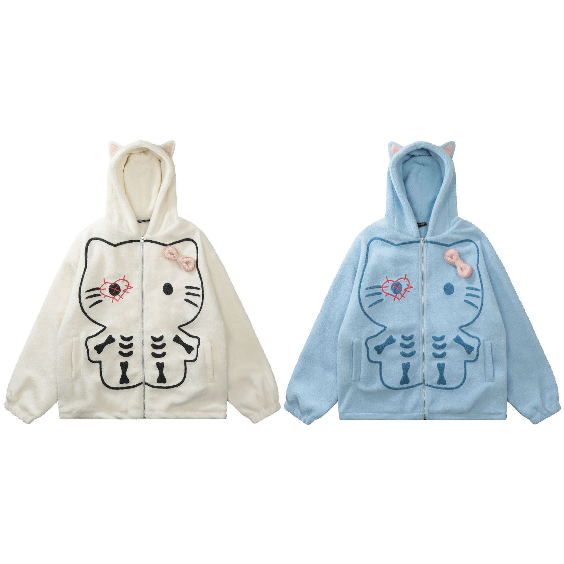 Hello Kitty “Skeleton” Hoodie