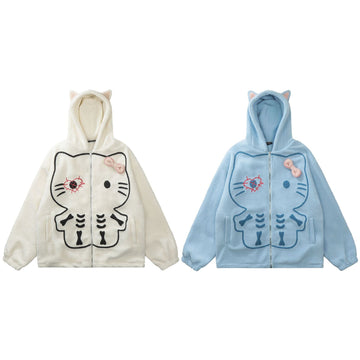 Hello Kitty “Skeleton” Hoodie