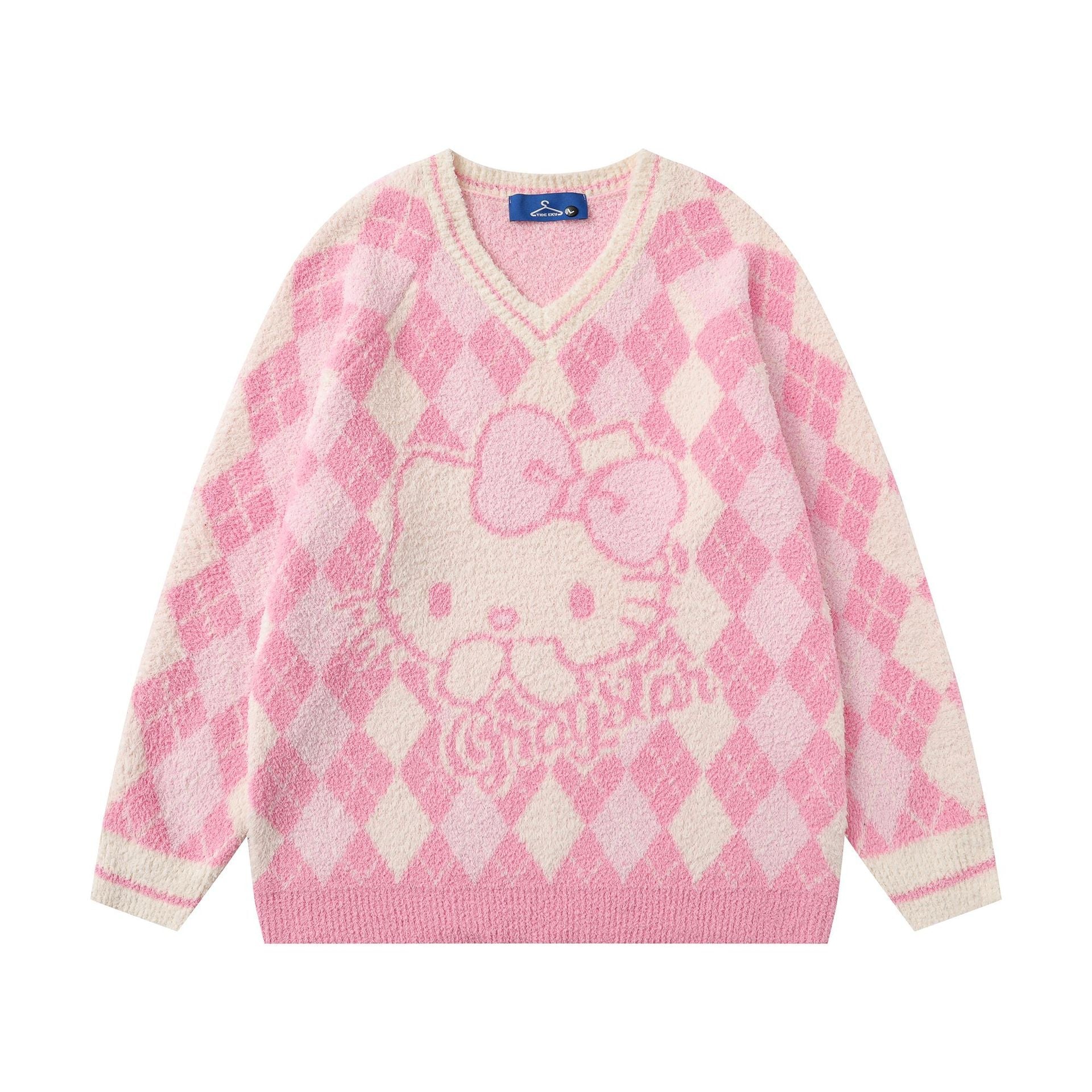 Hello Kitty Argyle Sweater