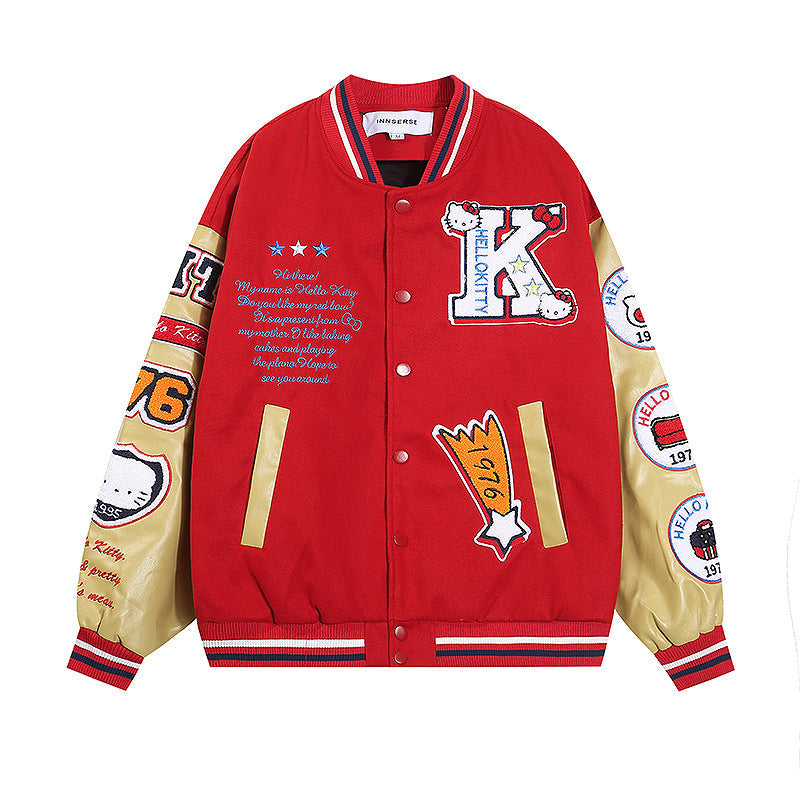 Hello Kitty Graffiti Varsity Jacket