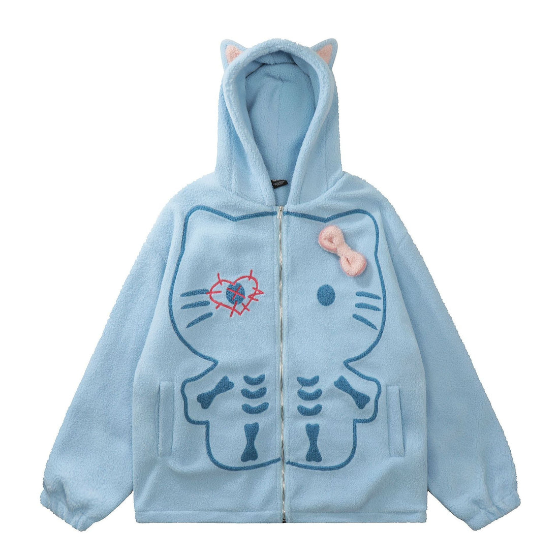 Hello Kitty “Skeleton” Hoodie