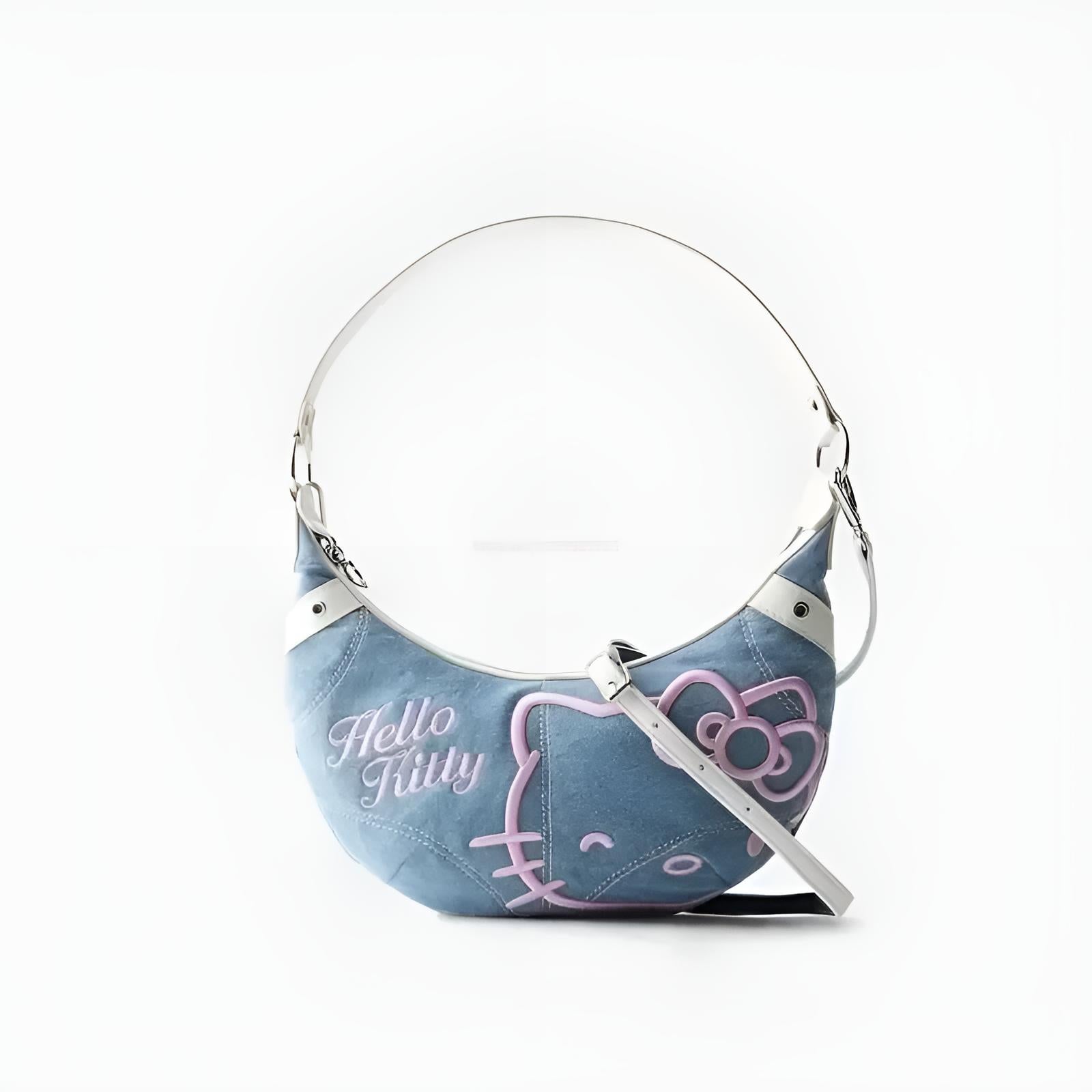 Hello Kitty Denim Handbag