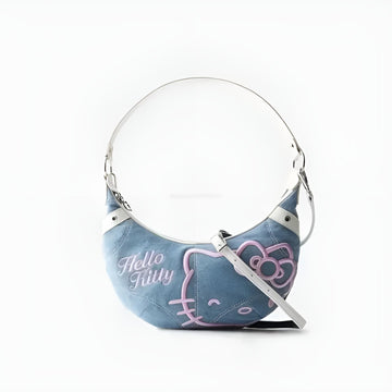 Hello Kitty Denim Handbag